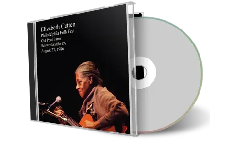 Artwork Cover of Elizabeth Cotten 1986-09-23 CD Philadelphia Folk Audience