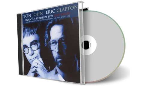 Artwork Cover of Eric Clapton 1992-08-30 CD Los Angeles Audience