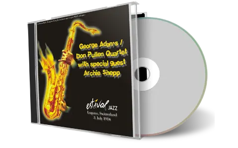Artwork Cover of George Adams and Don Pullen 1984-07-03 CD Lugano Soundboard