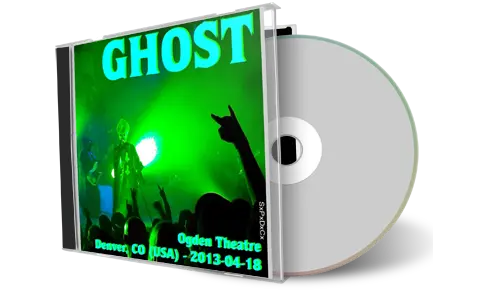 Artwork Cover of Ghost 2013-04-18 CD Denver Audience