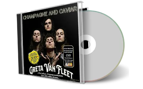 Artwork Cover of Greta Van Fleet 2019-01-22 CD Osaka Audience
