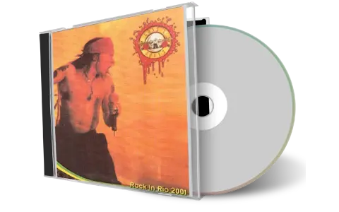 Artwork Cover of Guns N Roses 2001-01-15 CD Rio De Janeiro Soundboard