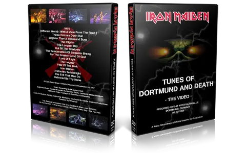 Artwork Cover of Iron Maiden 2006-12-08 DVD Dortmund Audience