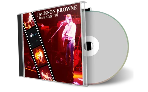 Artwork Cover of Jackson Browne 1978-04-20 CD Iowa City Audience