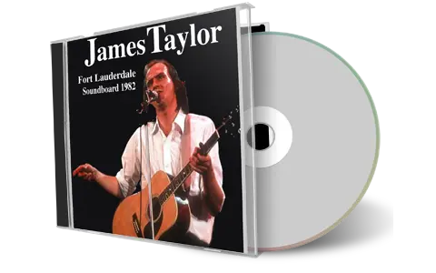 Artwork Cover of James Taylor 1982-03-09 CD Fort Lauderdale Soundboard