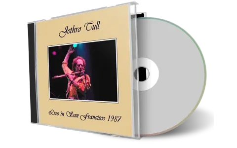Artwork Cover of Jethro Tull 1987-12-13 CD San Francisco Soundboard
