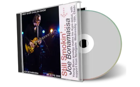Artwork Cover of Joe Bonamassa 2005-05-18 CD Dorset Audience