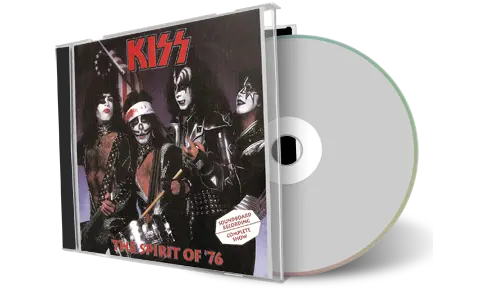 Artwork Cover of KISS 1976-09-03 CD Cleveland Soundboard