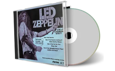 Artwork Cover of LZ 1977-06-23 CD Inglewood Audience