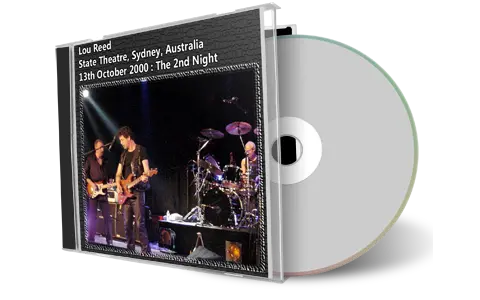 Artwork Cover of Lou Reed 2000-10-13 CD Sydney Audience