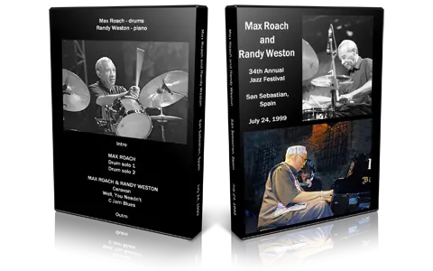 Artwork Cover of Max Roach and Randy Weston 1999-07-24 DVD San Sebastian Proshot