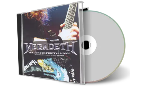 Artwork Cover of Megadeth 2005-06-04 CD Waldrock Soundboard