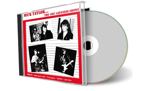 Artwork Cover of Mick Taylor 1987-04-09 CD Tokyo Audience