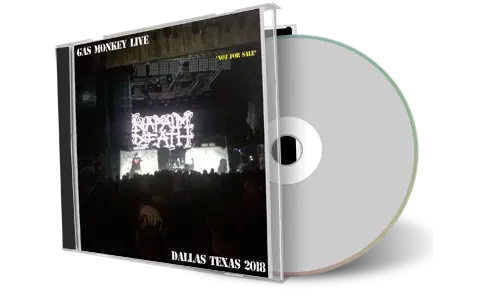 Artwork Cover of Napalm Death 2018-08-14 CD Dallas Audience