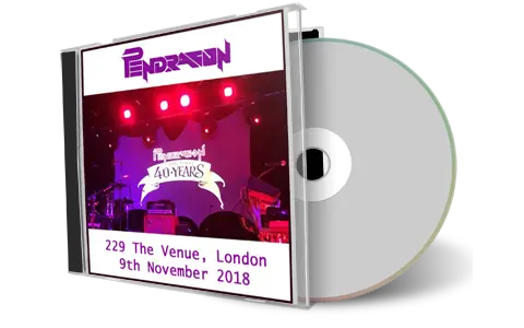 Artwork Cover of Pendragon 2018-11-09 CD London Audience