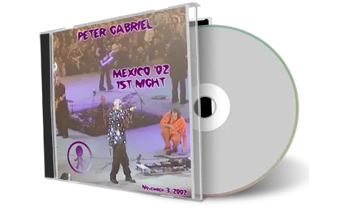 Artwork Cover of Peter Gabriel 2002-11-03 CD Mexico City Audience
