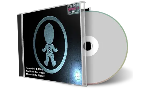 Artwork Cover of Peter Gabriel 2002-11-04 CD Mexico City Audience