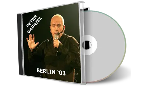 Artwork Cover of Peter Gabriel 2003-04-27 CD Berlin Audience