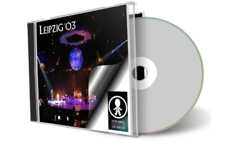 Artwork Cover of Peter Gabriel 2003-04-29 CD Leipzig Audience
