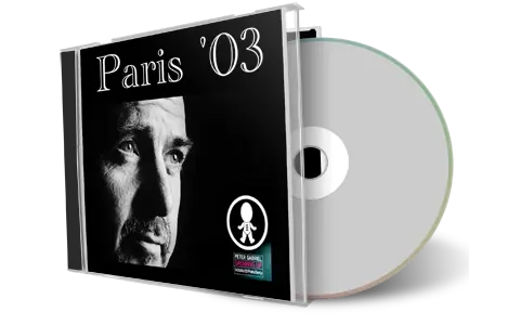 Artwork Cover of Peter Gabriel 2003-05-14 CD Paris Audience
