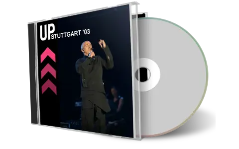 Artwork Cover of Peter Gabriel 2003-05-24 CD Stuttgart Audience