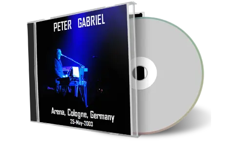 Artwork Cover of Peter Gabriel 2003-05-25 CD Cologne Audience