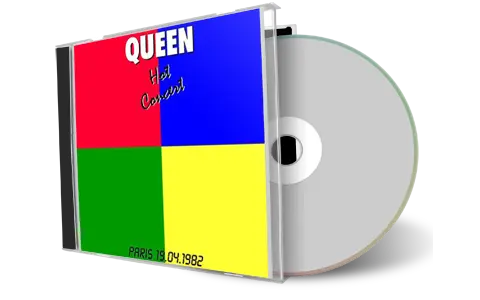 Artwork Cover of Queen 1982-04-19 CD Paris Audience