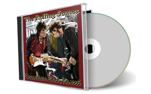 Artwork Cover of Rolling Stones 2006-02-18 CD Rio de Janeiro Soundboard