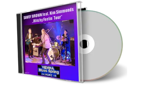 Artwork Cover of Savoy Brown 2018-03-24 CD Vienna Soundboard