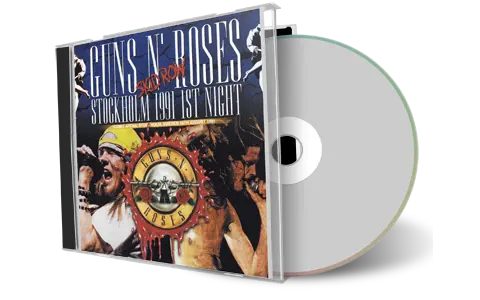 Artwork Cover of Skid Row 1991-08-16 CD Stockholm Soundboard