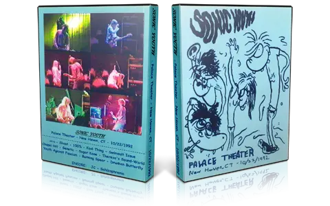 Artwork Cover of Sonic Youth 1992-10-22 DVD New Haven Audience