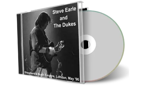 Artwork Cover of Steve Earle 1996-05-13 CD London Soundboard