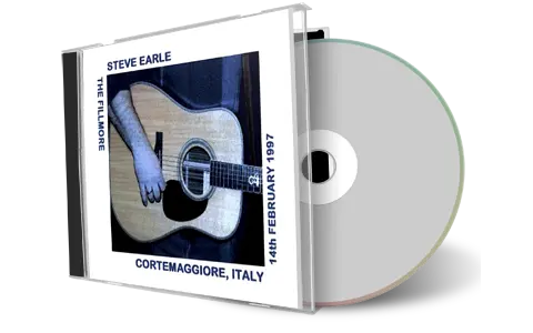 Artwork Cover of Steve Earle 1997-02-14 CD Cortemaggiore Audience