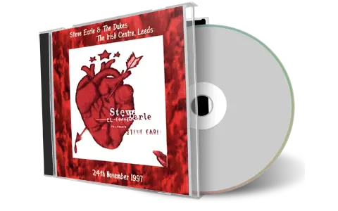 Artwork Cover of Steve Earle 1997-11-24 CD Leeds Soundboard