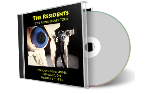 Artwork Cover of The Residents 1986-01-27 CD Cleveland Soundboard