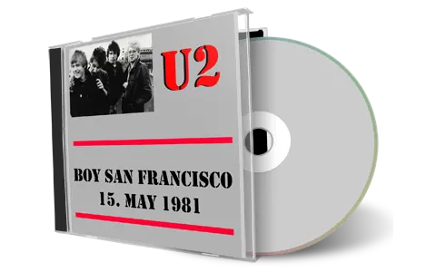 Artwork Cover of U2 1981-05-15 CD San Francisco Soundboard