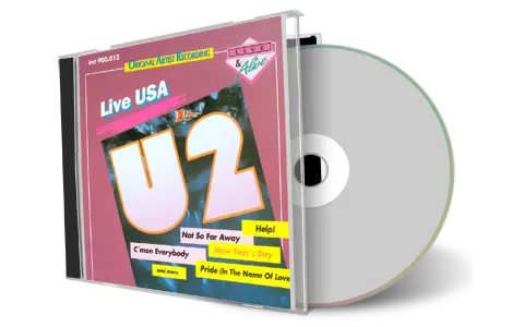 Artwork Cover of U2 1986-06-04 CD San Francisco Soundboard