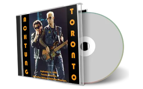 Artwork Cover of U2 1992-09-06 CD Toronto Soundboard