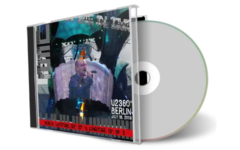 Artwork Cover of U2 2009-07-18 CD Berlin Soundboard