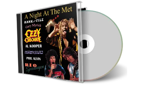 Artwork Cover of Various Artists Compilation CD A Night At The Met LA 1987 Audience