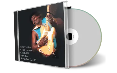 Artwork Cover of Albert Collins 1982-09-17 CD Cotati Soundboard