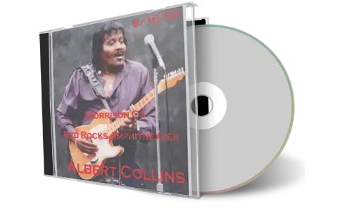 Artwork Cover of Albert Collins 1992-08-16 CD Morrison Soundboard