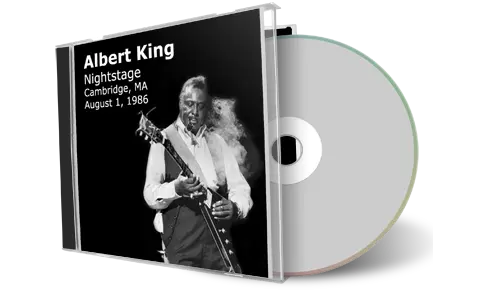 Artwork Cover of Albert King 1986-08-01 CD Cambridge Soundboard
