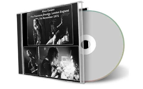 Artwork Cover of Alice Cooper 1971-11-07 CD London Audience