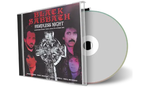 Artwork Cover of Black Sabbath 1989-10-17 CD Tokyo Audience