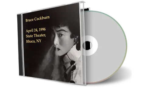 Artwork Cover of Bruce Cockburn 1996-04-24 CD Ithaca Audience