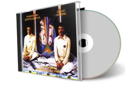 Artwork Cover of Carlos Santana and Mahavishnu John McLaughlin 1973-09-01 CD Chicago Soundboard