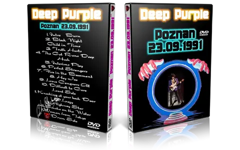 Artwork Cover of Deep Purple 1991-09-23 DVD Poznan Audience