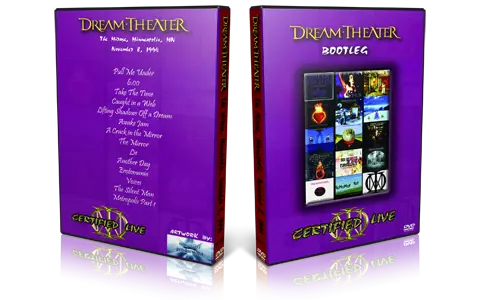 Artwork Cover of Dream Theater 1994-11-08 DVD Minneapolis Audience