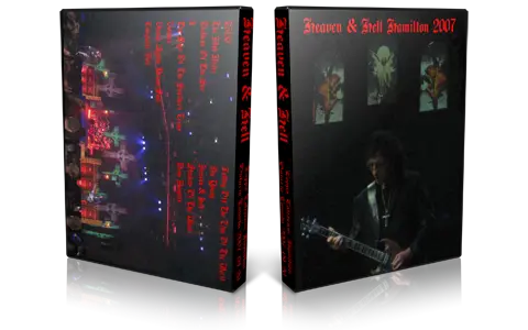 Artwork Cover of Heaven and Hell 2007-09-20 DVD Hamilton Audience